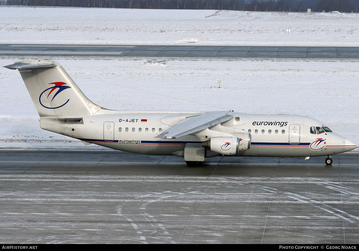 Aircraft Photo of D-AJET | British Aerospace BAe-146-200 | Eurowings | AirHistory.net #35841