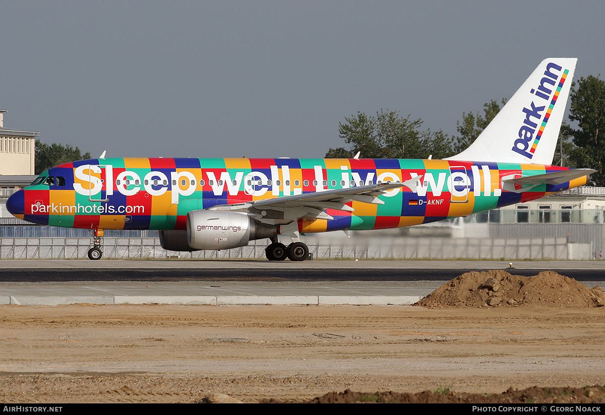 Aircraft Photo of D-AKNF | Airbus A319-112 | Germanwings | AirHistory.net #35845