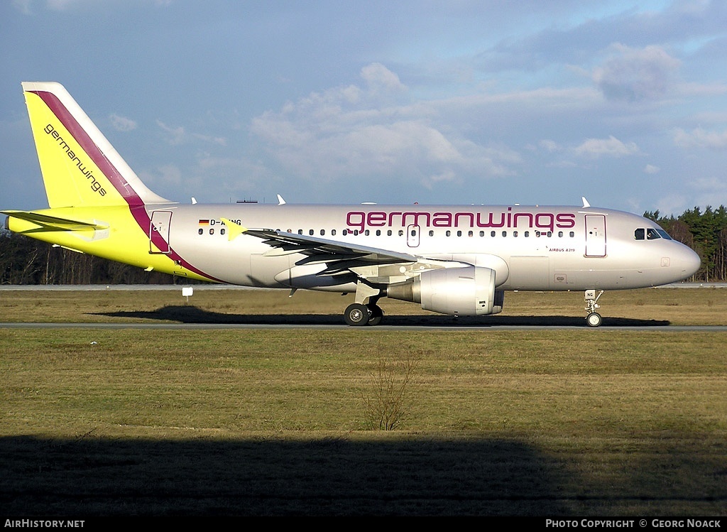 Aircraft Photo of D-AKNG | Airbus A319-112 | Germanwings | AirHistory.net #35853