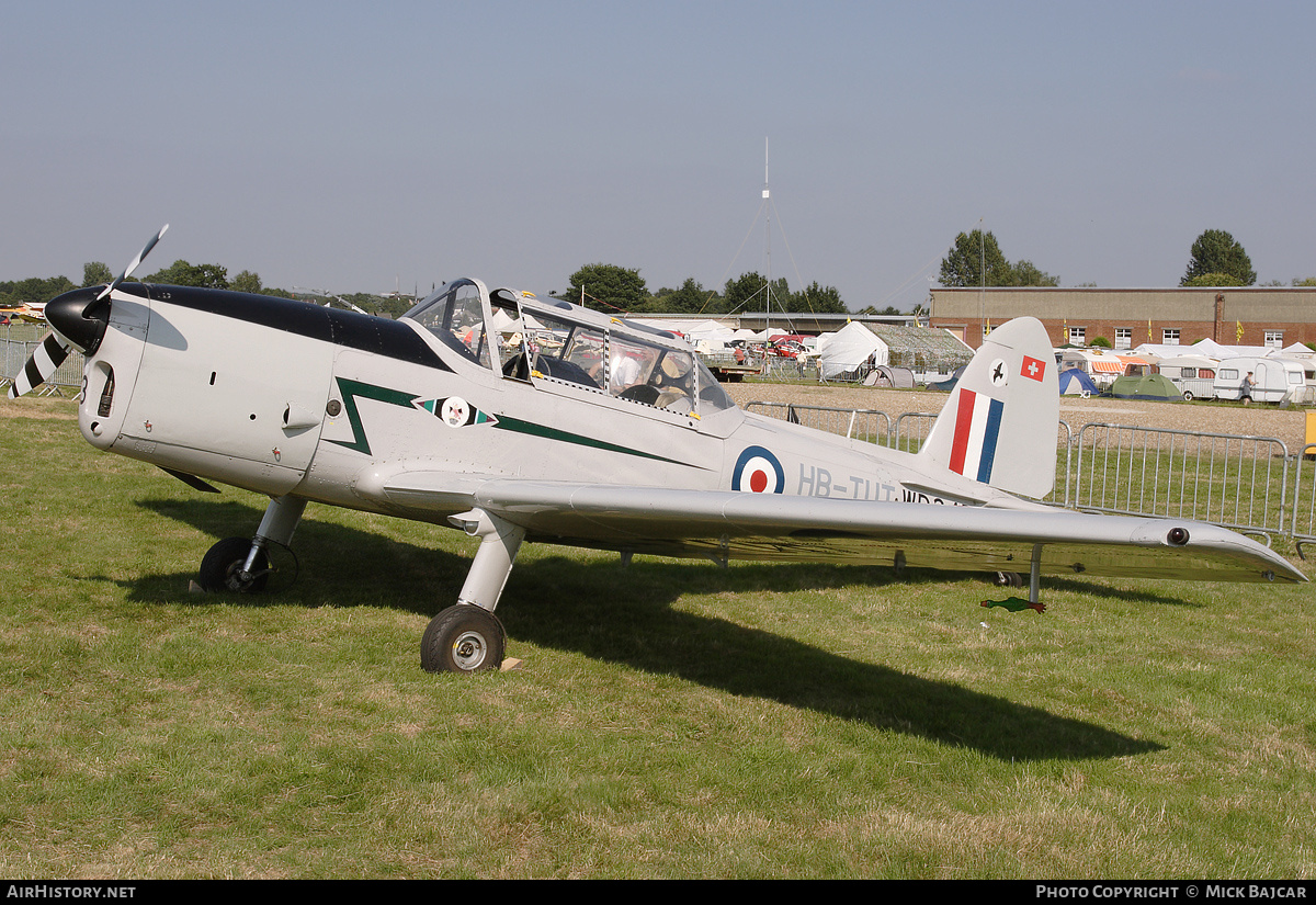 Aircraft Photo of HB-TUT / WD347 | De Havilland DHC-1 Chipmunk Mk22 | UK - Air Force | AirHistory.net #35869
