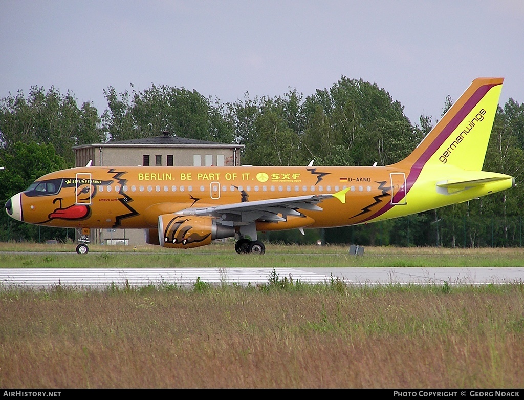 Aircraft Photo of D-AKNO | Airbus A319-112 | Germanwings | AirHistory.net #35879