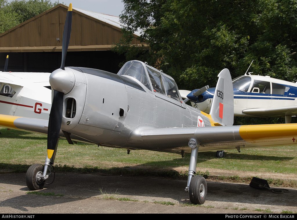 Aircraft Photo of G-CGAO / 1350 | De Havilland Canada DHC-1 Chipmunk T20 | Portugal - Air Force | AirHistory.net #35883