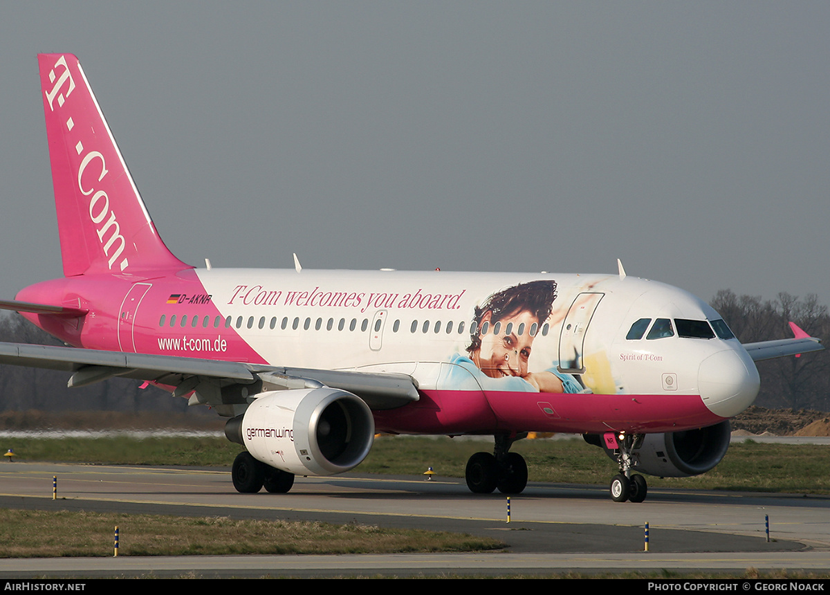 Aircraft Photo of D-AKNR | Airbus A319-112 | Germanwings | AirHistory.net #35891