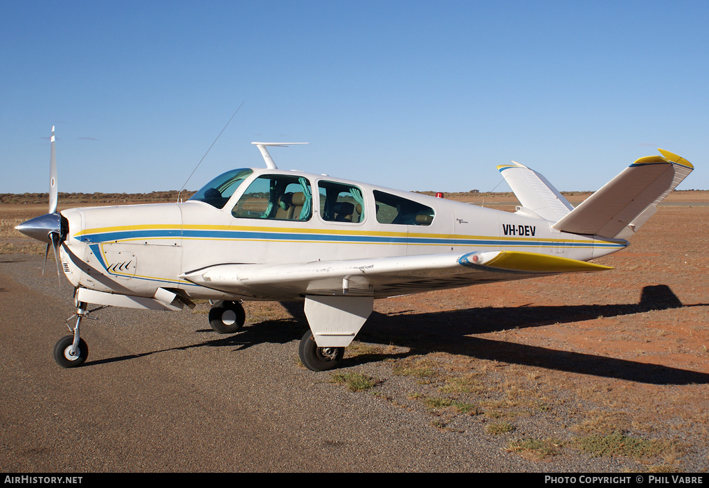 Aircraft Photo of VH-DEV | Beech V35 Bonanza | AirHistory.net #35899