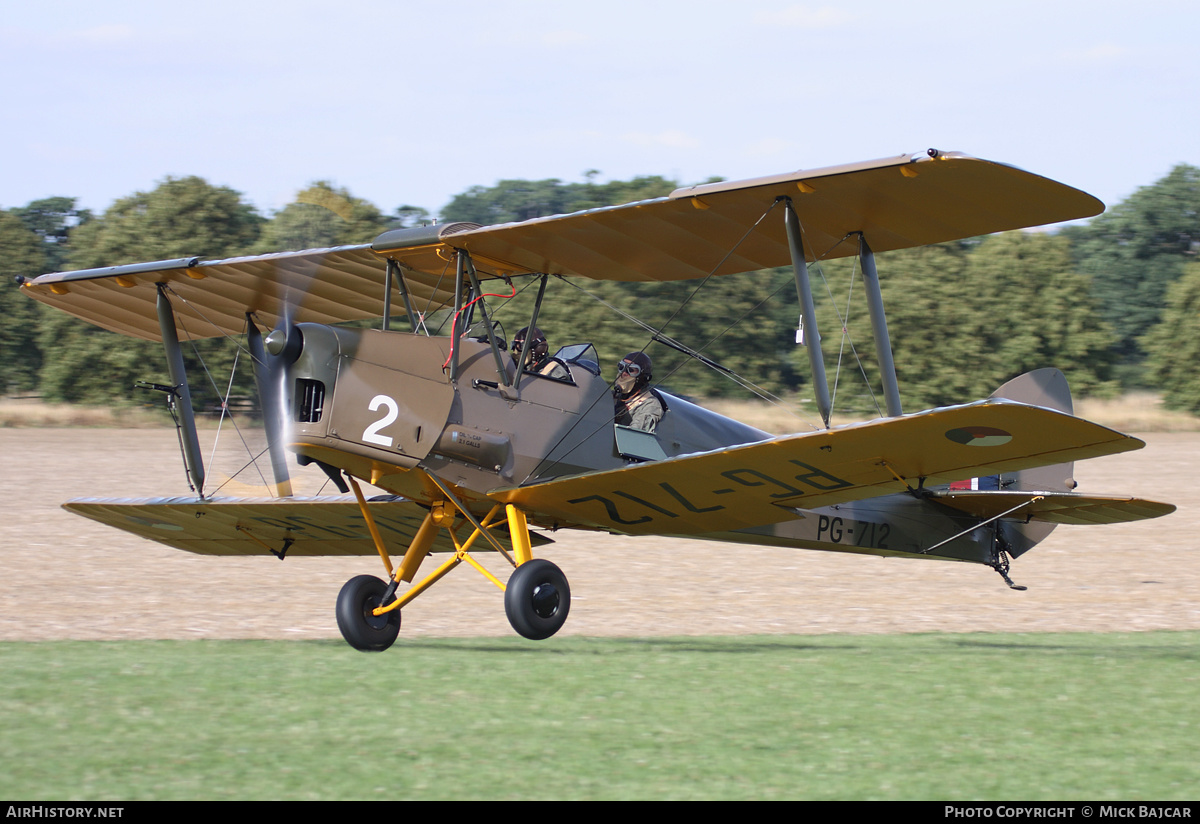 Aircraft Photo of PH-CSL / PG712 | De Havilland D.H. 82A Tiger Moth II | Netherlands - Air Force | AirHistory.net #35911