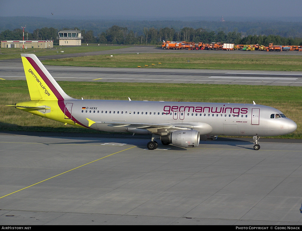Aircraft Photo of D-AKNX | Airbus A320-212 | Germanwings | AirHistory.net #35921