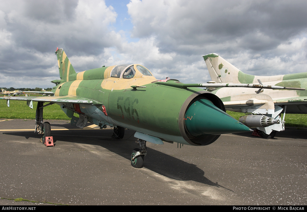 Aircraft Photo of 596 | Mikoyan-Gurevich MiG-21M | East Germany - Air Force | AirHistory.net #35935
