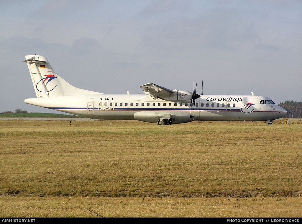 Aircraft Photo of D-ANFB | ATR ATR-72-202 | Eurowings | AirHistory.net #35972
