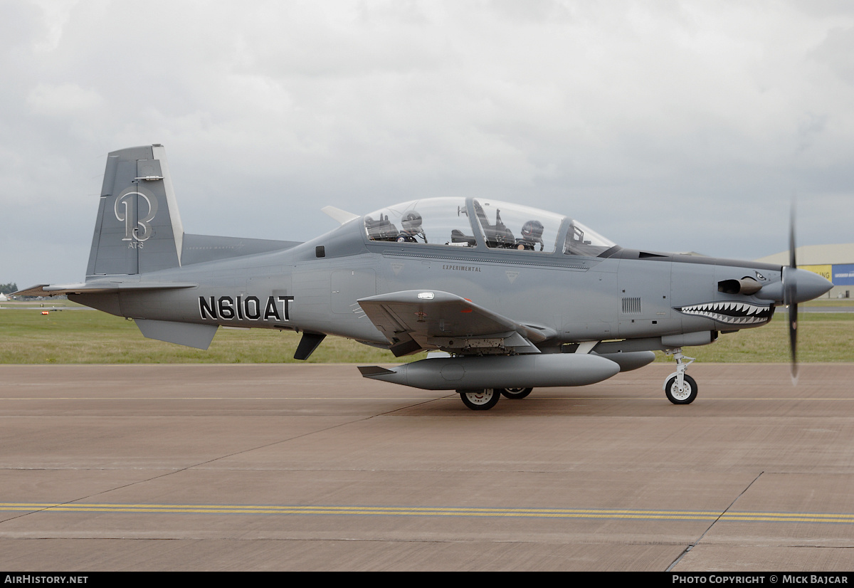 Aircraft Photo of N610AT | Hawker Beechcraft 3000/AT-6B Wolverine | AirHistory.net #35990