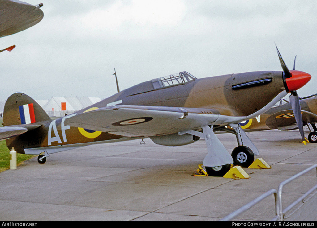 Aircraft Photo of P2617 | Hawker Hurricane Mk1 | UK - Air Force | AirHistory.net #35998