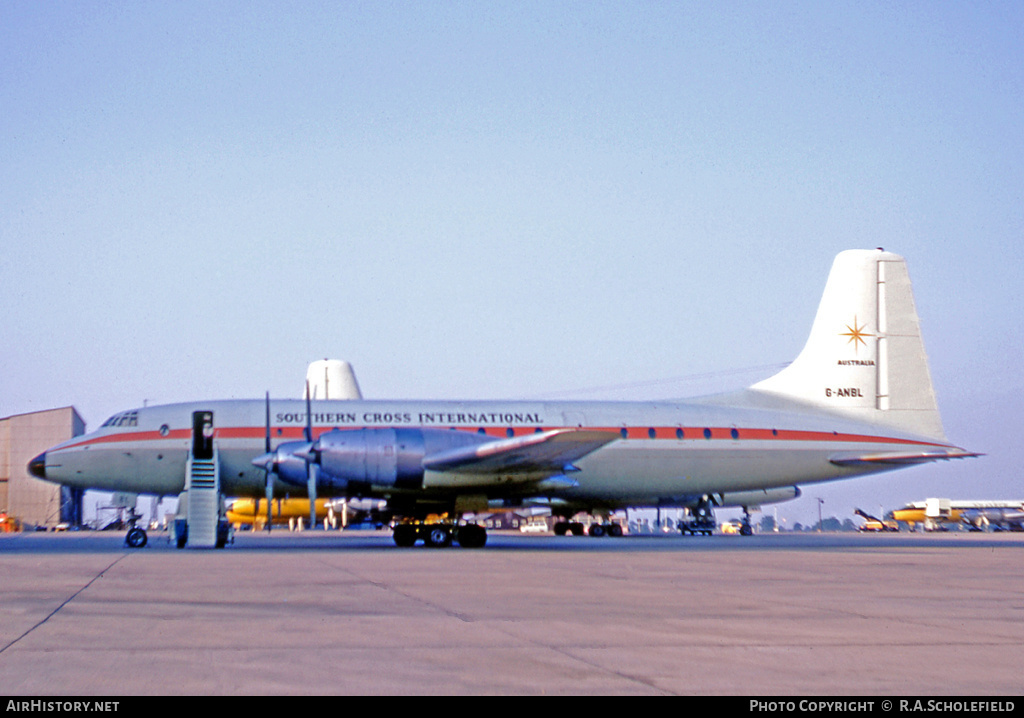 Aircraft Photo of G-ANBL | Bristol 175 Britannia 102 | Southern Cross International | AirHistory.net #36000