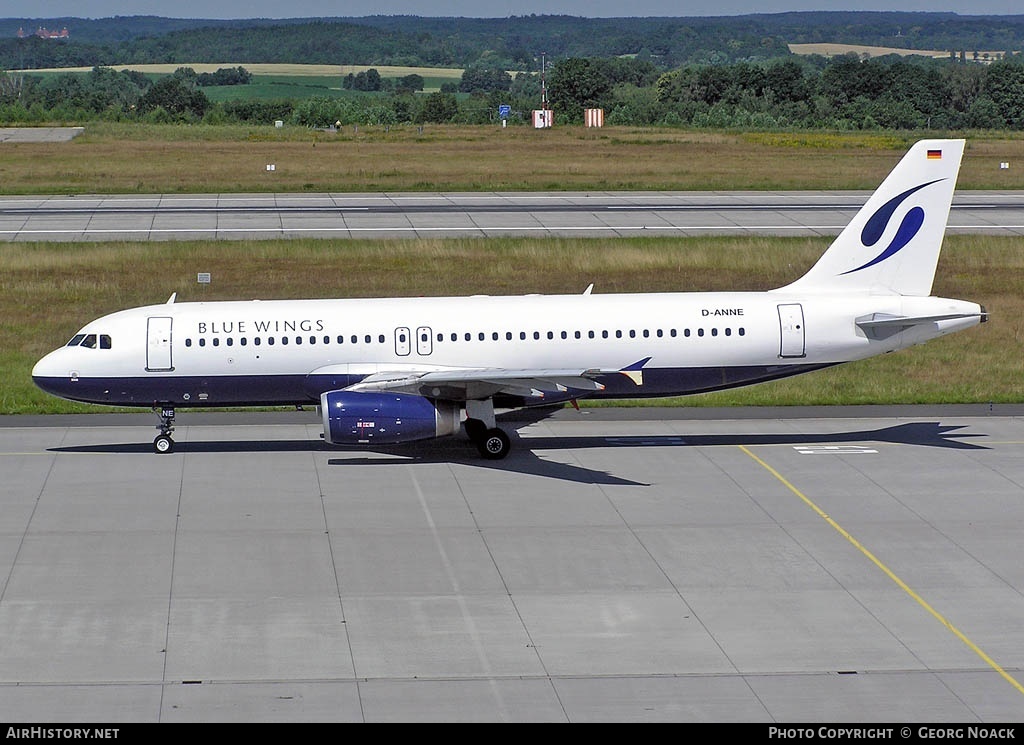 Aircraft Photo of D-ANNE | Airbus A320-232 | Blue Wings | AirHistory.net #36002
