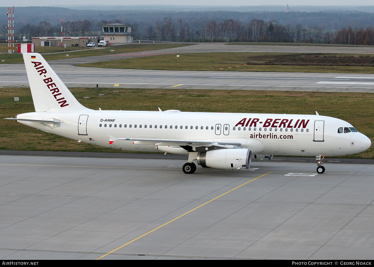 Aircraft Photo of D-ANNF | Airbus A320-232 | Air Berlin | AirHistory.net #36005