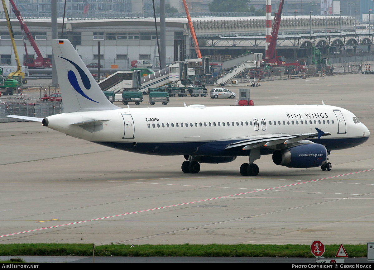 Aircraft Photo of D-ANNI | Airbus A320-232 | Blue Wings | AirHistory.net #36006