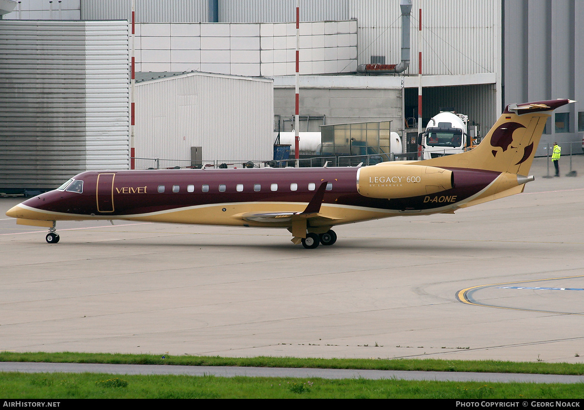 Aircraft Photo of D-AONE | Embraer Legacy 600 (EMB-135BJ) | Velvet | AirHistory.net #36012