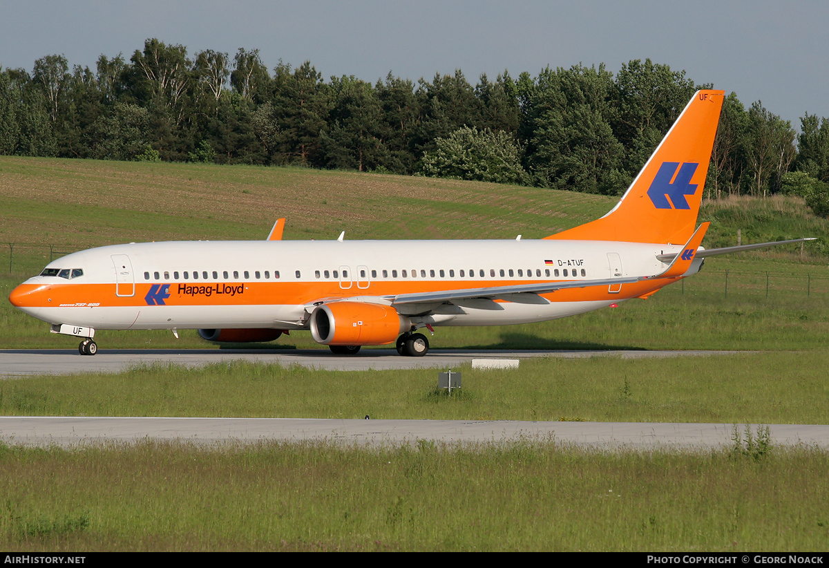 Aircraft Photo of D-ATUF | Boeing 737-8K5 | Hapag-Lloyd | AirHistory.net #36024