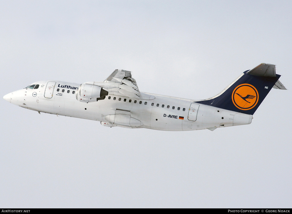 Aircraft Photo of D-AVRE | British Aerospace Avro 146-RJ85 | Lufthansa | AirHistory.net #36032