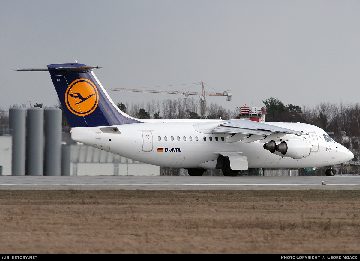 Aircraft Photo of D-AVRL | British Aerospace Avro 146-RJ85 | Lufthansa | AirHistory.net #36041