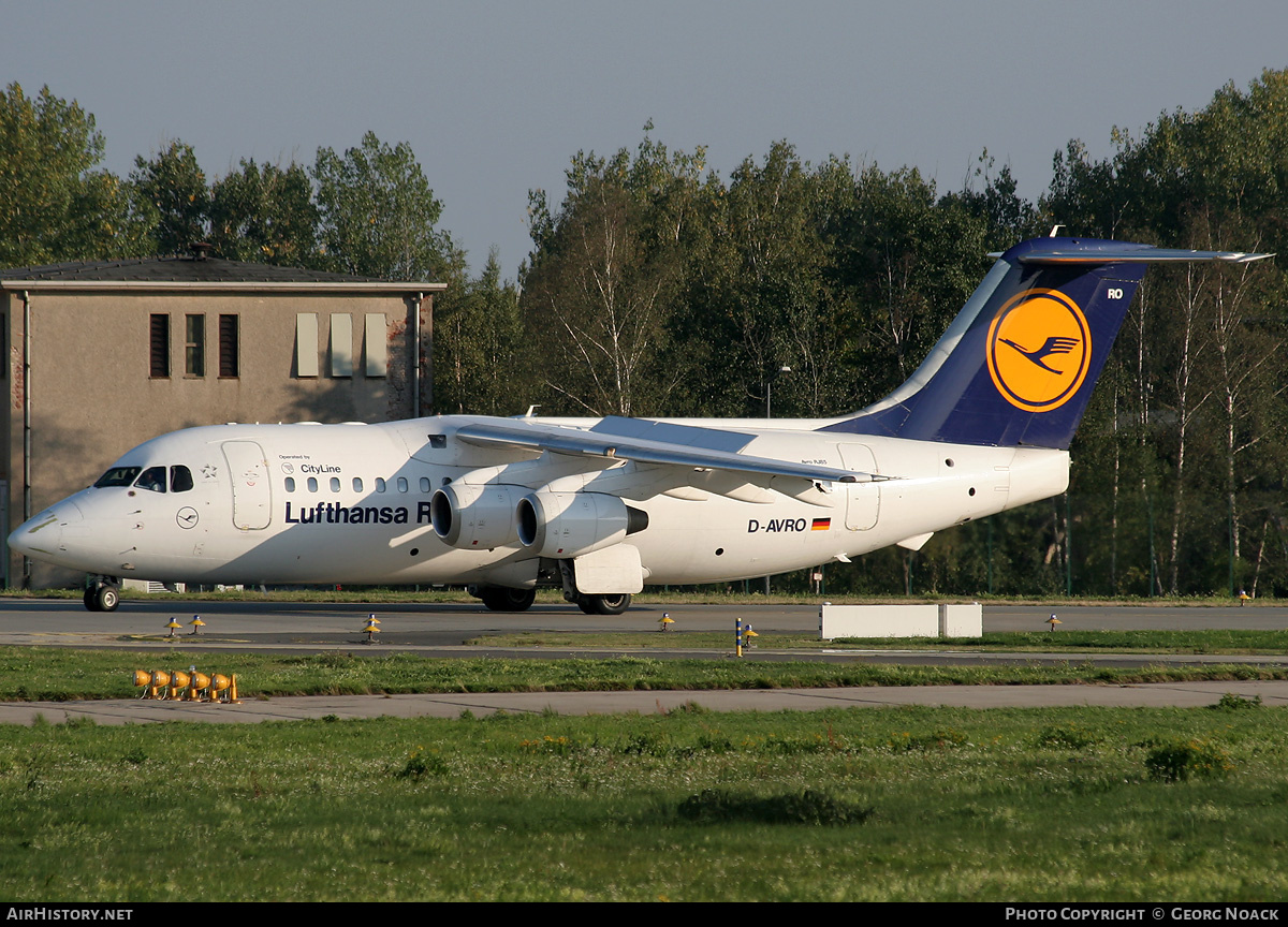 Aircraft Photo of D-AVRO | British Aerospace Avro 146-RJ85 | Lufthansa Regional | AirHistory.net #36046