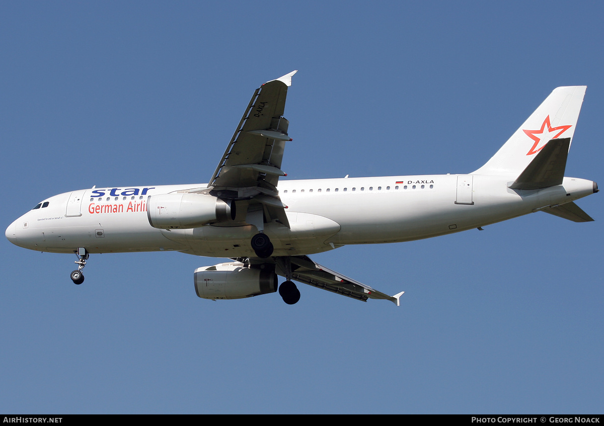 Aircraft Photo of D-AXLA | Airbus A320-232 | Star German Airlines | AirHistory.net #36053