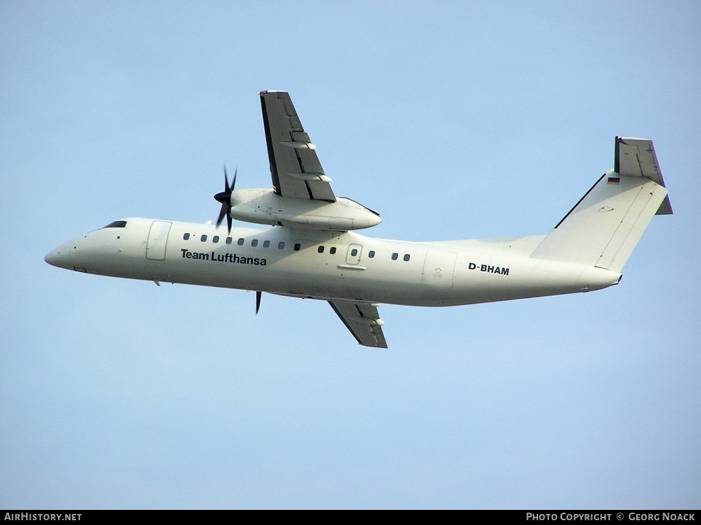 Aircraft Photo of D-BHAM | De Havilland Canada DHC-8-311 Dash 8 | Team Lufthansa | AirHistory.net #36062