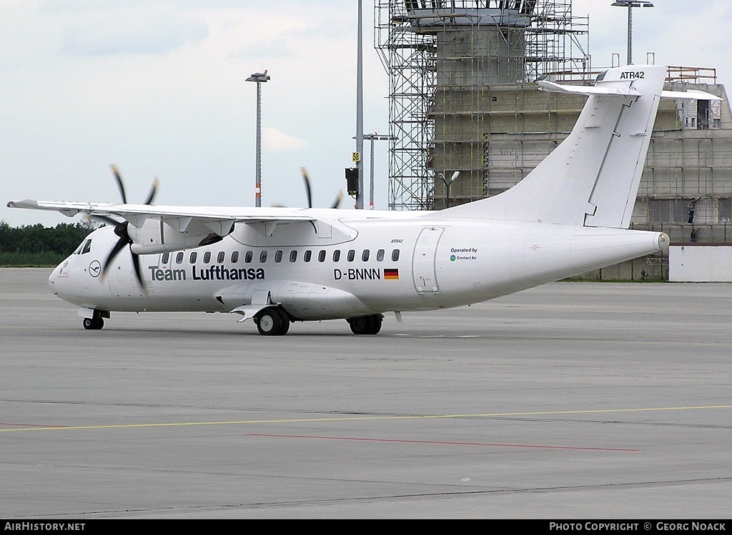 Aircraft Photo of D-BNNN | ATR ATR-42-500 | Team Lufthansa | AirHistory.net #36066
