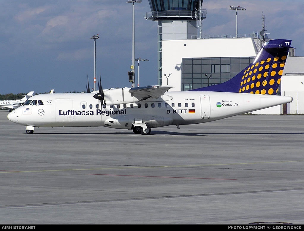 Aircraft Photo of D-BTTT | ATR ATR-42-500 | Lufthansa Regional | AirHistory.net #36073