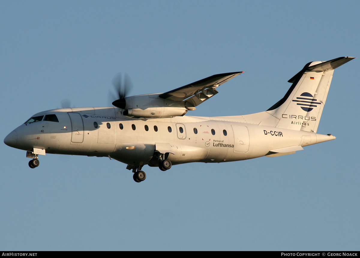 Aircraft Photo of D-CCIR | Dornier 328-130 | Cirrus Airlines | AirHistory.net #36079