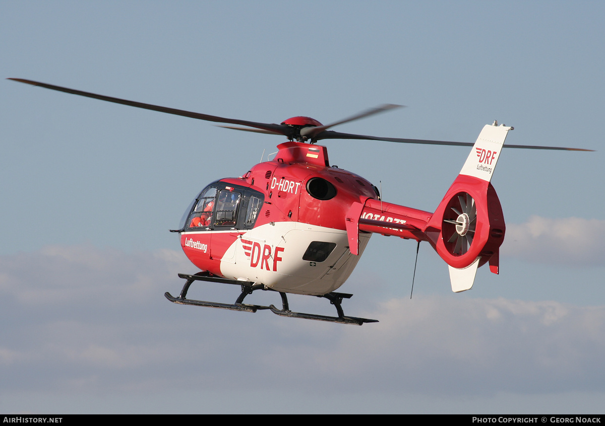 Aircraft Photo of D-HDRT | Eurocopter EC-135P-2 | DRF Luftrettung - German Air Rescue | AirHistory.net #36167