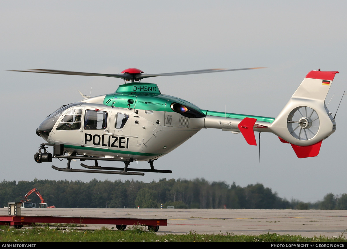 Aircraft Photo of D-HSND | Eurocopter EC-135T-2 | Polizei Sachsen | AirHistory.net #36183