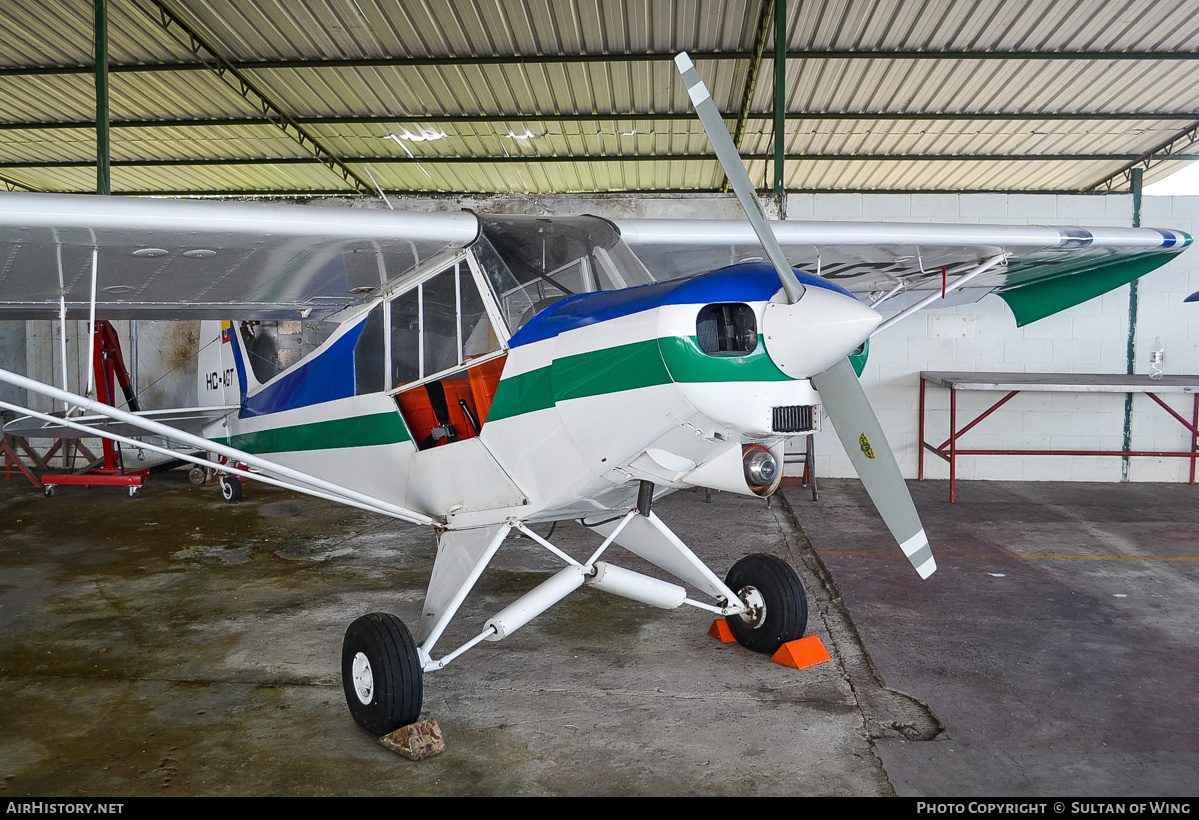 Aircraft Photo of HC-AGT | Piper PA-18A-150 Super Cub | AirHistory.net #36194