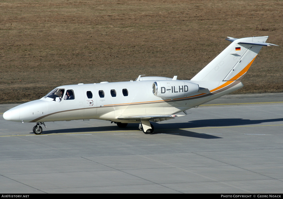 Aircraft Photo of D-ILHD | Cessna 525 CitationJet CJ1+ | AirHistory.net #36195