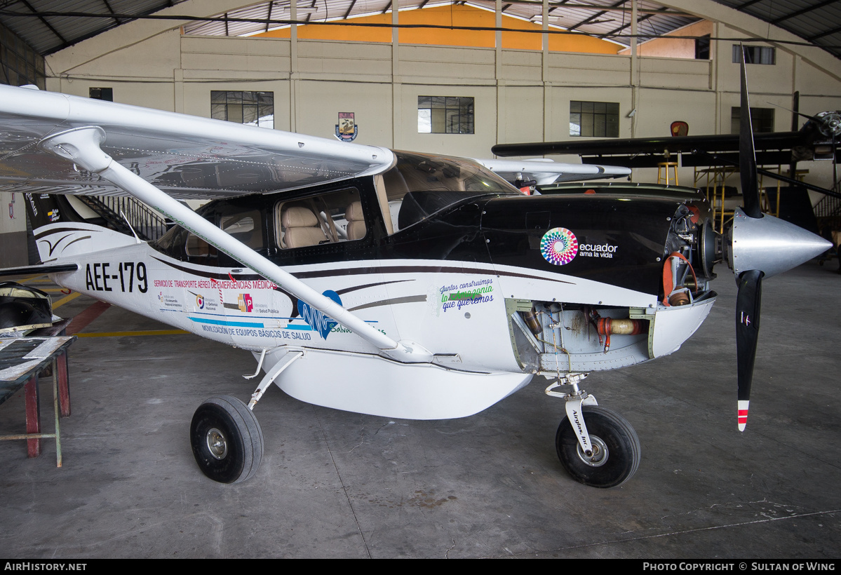 Aircraft Photo of AEE-179 | Cessna T206H Turbo Stationair TC | Ecuador - Army | AirHistory.net #36200