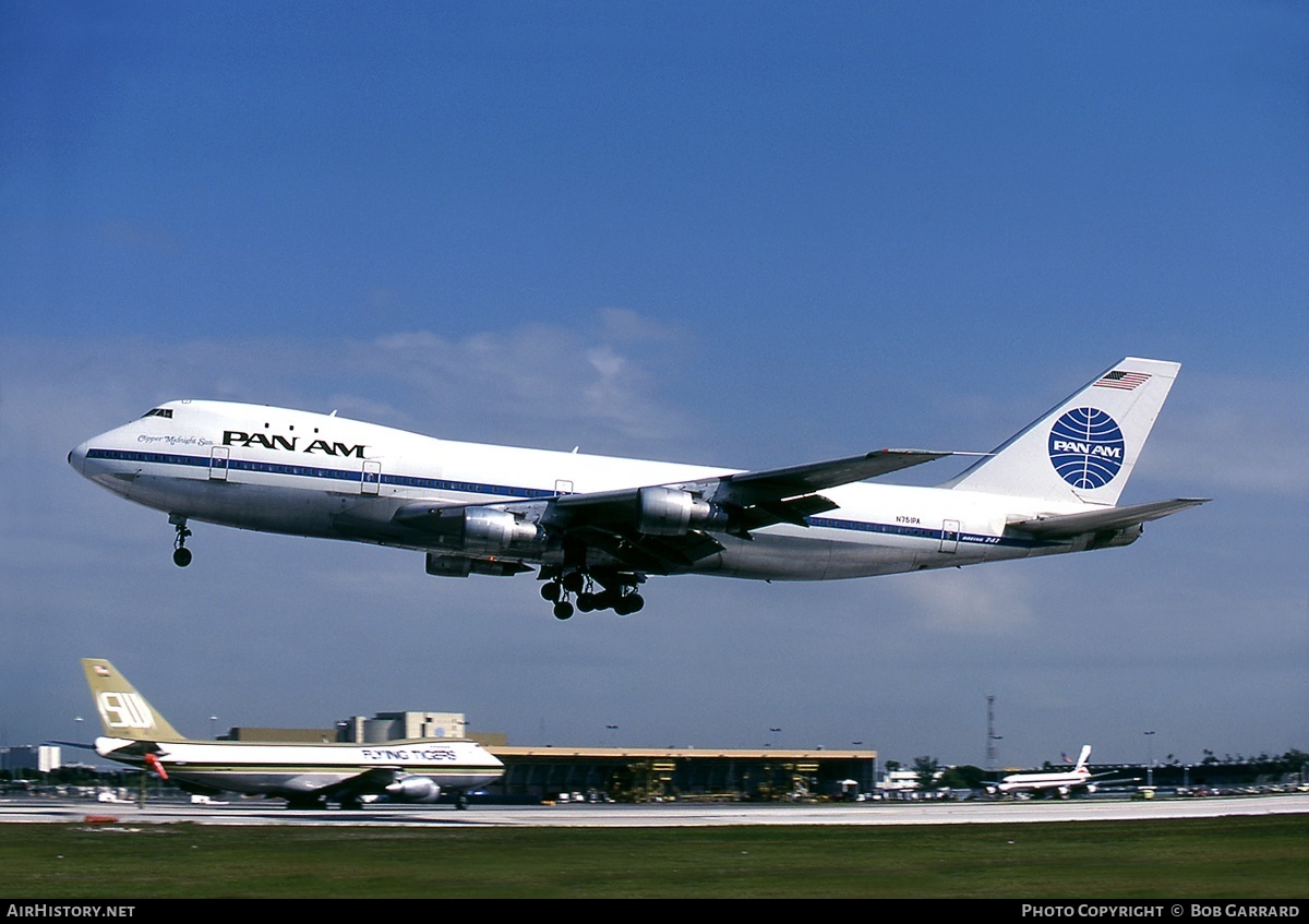 Aircraft Photo of N751PA | Boeing 747-121 | Pan American World Airways - Pan Am | AirHistory.net #36242