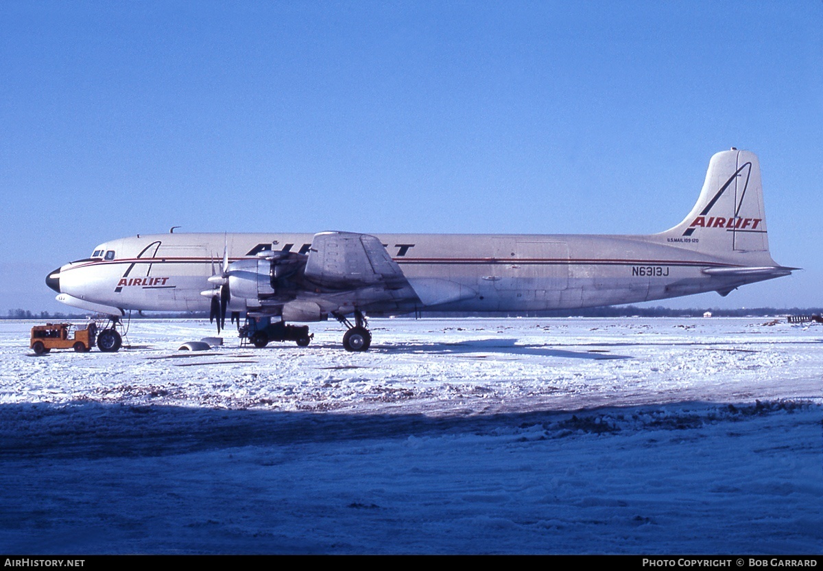 Aircraft Photo of N6313J | Douglas DC-7B(F) | Airlift International | AirHistory.net #36244