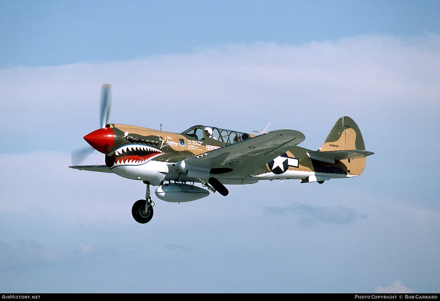 Aircraft Photo of N999CD / NX999CD | Curtiss TP-40N Warhawk | USA - Air Force | AirHistory.net #36248