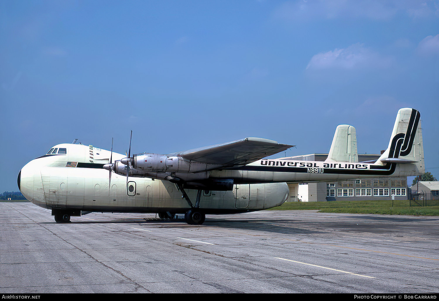 Aircraft Photo of N891U | Armstrong Whitworth AW-650 Argosy 101 | Universal Airlines | AirHistory.net #36261