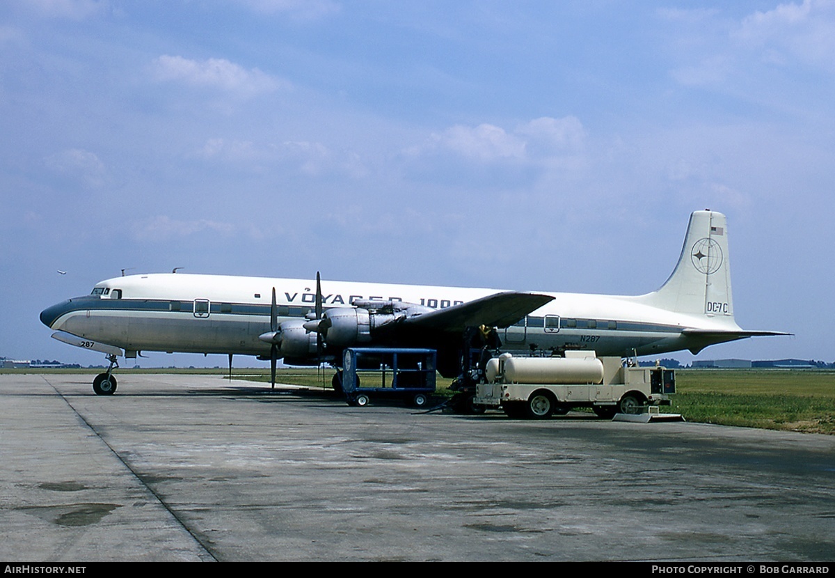 Aircraft Photo of N287 | Douglas DC-7C | Voyager 1000 | AirHistory.net #36262
