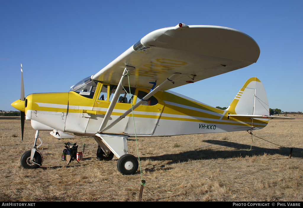 Aircraft Photo of VH-KKO | Piper PA-22-150 Tri-Pacer | AirHistory.net #36264