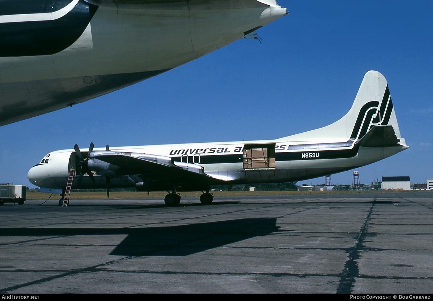 Aircraft Photo of N853U | Lockheed L-188C(F) Electra | Universal Airlines | AirHistory.net #36269