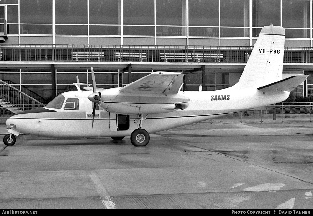 Aircraft Photo of VH-PSG | Aero Commander 680 Commander | South Australian and Territory Air Services - SAATAS | AirHistory.net #36273