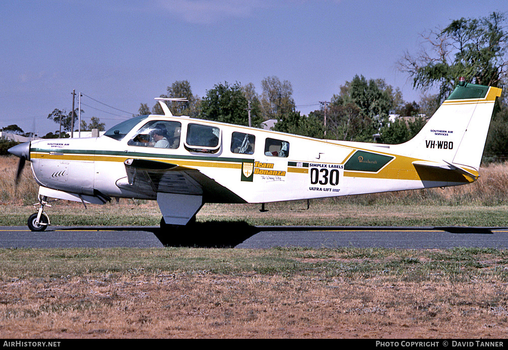 Aircraft Photo of VH-WBO | Beech A36 Bonanza 36 | AirHistory.net #36274