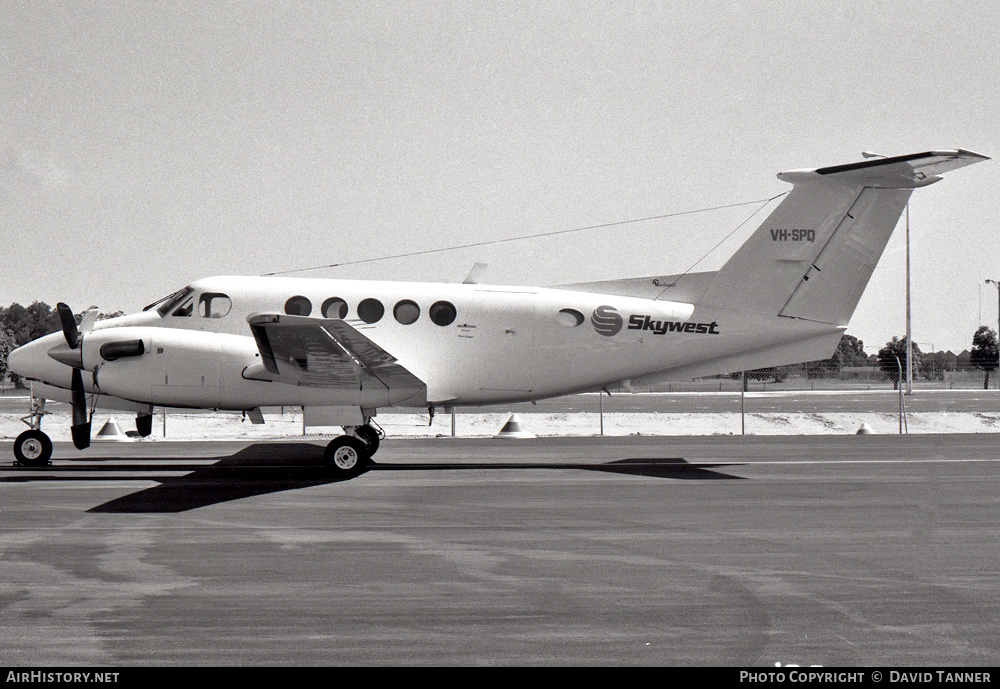 Aircraft Photo of VH-SPQ | Beech 200 Super King Air | Skywest Airlines | AirHistory.net #36276