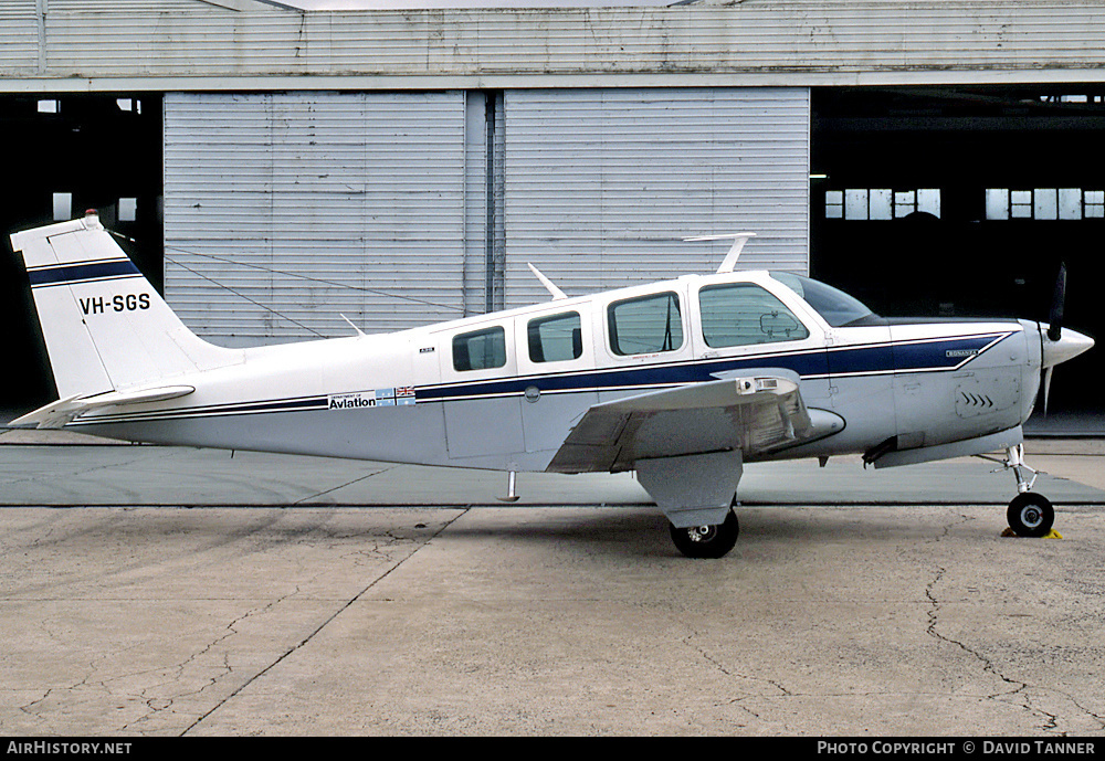 Aircraft Photo of VH-SGS | Beech A36 Bonanza 36 | Department of Aviation | AirHistory.net #36282