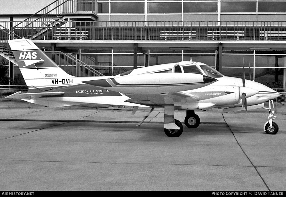 Aircraft Photo of VH-DVH | Cessna 310Q | Hazelton Air Services - HAS | AirHistory.net #36286