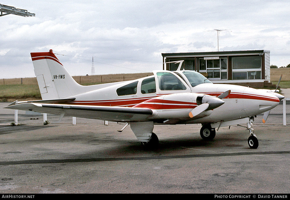 Aircraft Photo of VH-FMS | Beech B55 Baron (95-B55) | AirHistory.net #36295