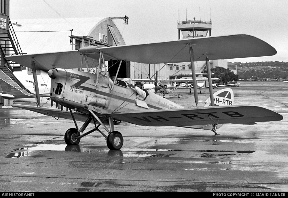Aircraft Photo of VH-RTB | De Havilland D.H. 82A Tiger Moth | Associated Tourist Services | AirHistory.net #36309