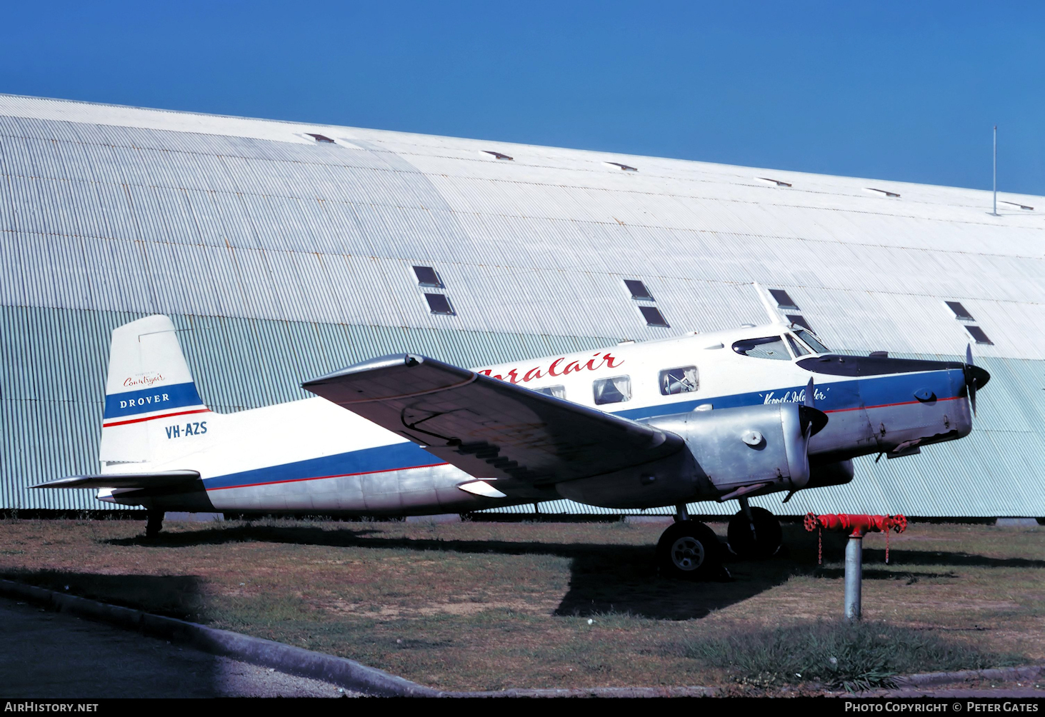 Aircraft Photo of VH-AZS | De Havilland Australia DHA-3 Drover Mk2 | Coralair | AirHistory.net #36324