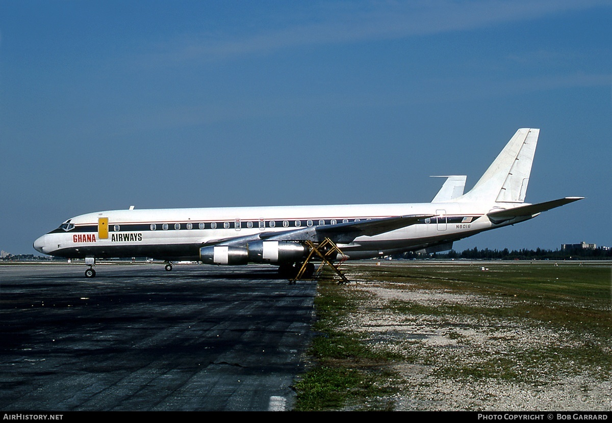 Aircraft Photo of N8016 | Douglas DC-8-33 | Ghana Airways | AirHistory.net #36328