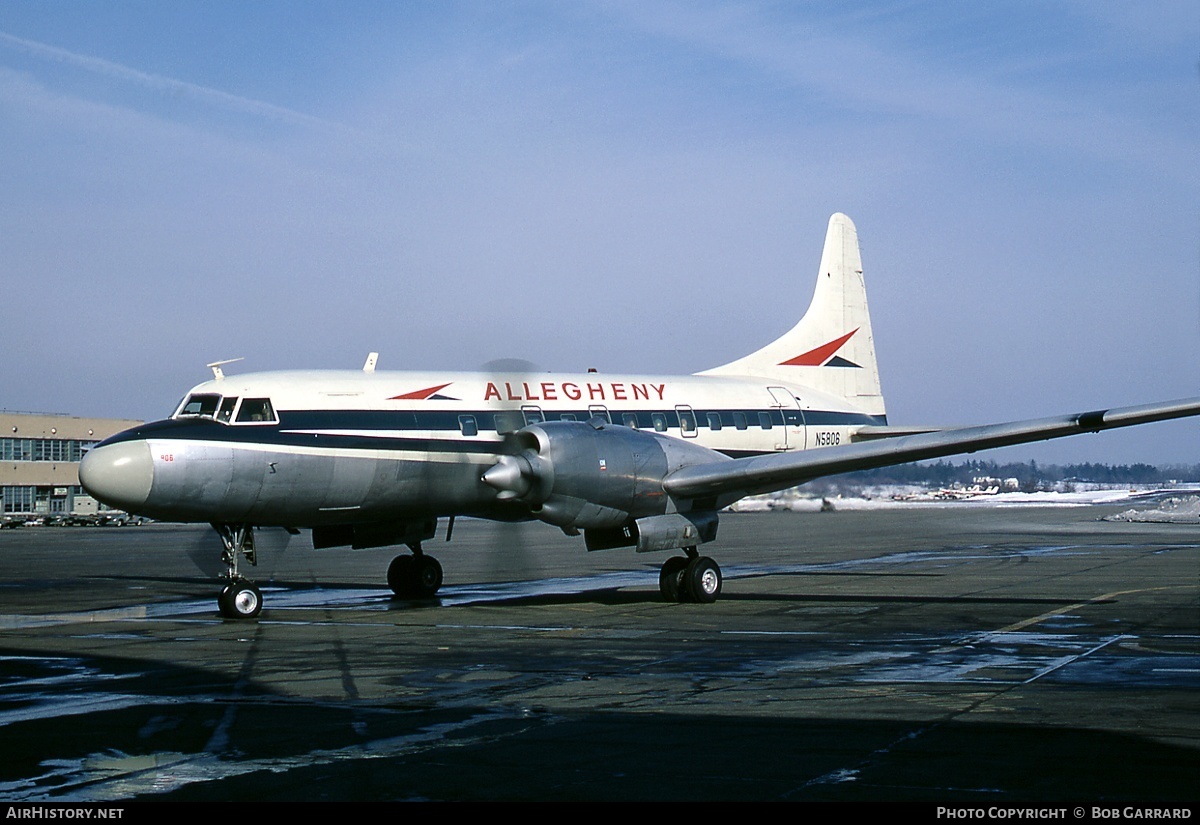 Aircraft Photo of N5806 | Convair 580 | Allegheny Airlines | AirHistory.net #36329